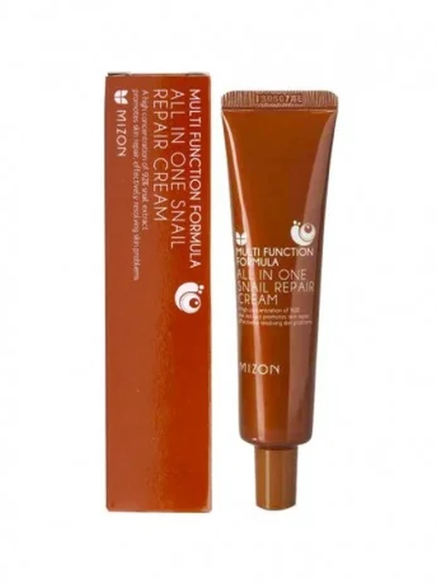 Антивозрастной крем для лица Mizon all in one snail repair cream 35 ml