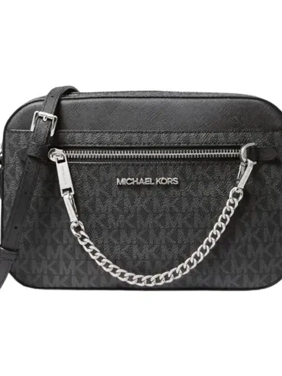 Сумка через плечо с логотипом Michael Kors черный