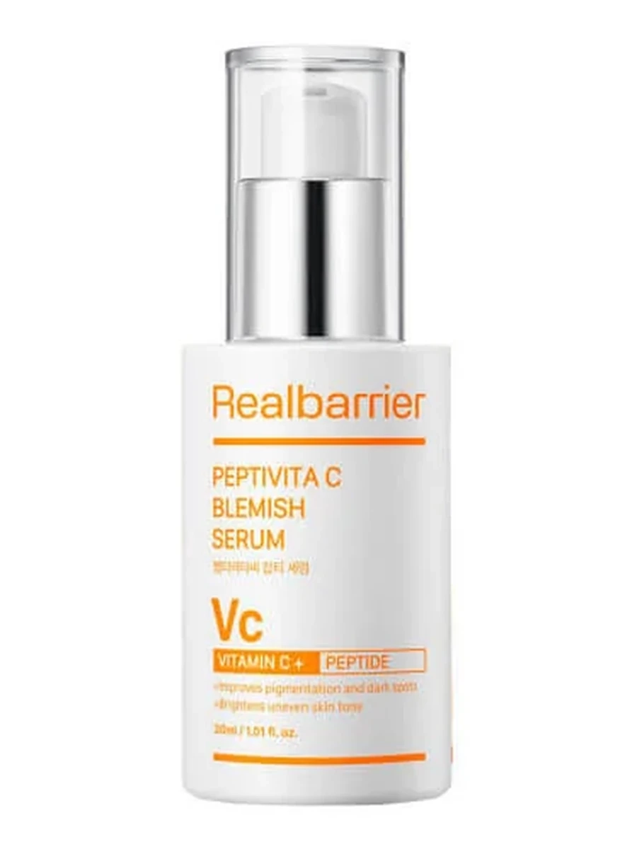Сыворотка от пигментации с пептидами Real Barrier Peptivita C Blemish Serum