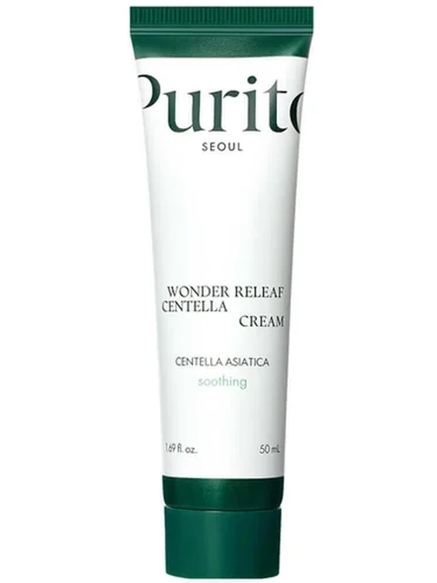 Успокаивающий крем с центеллой Purito centella green level recovery cream