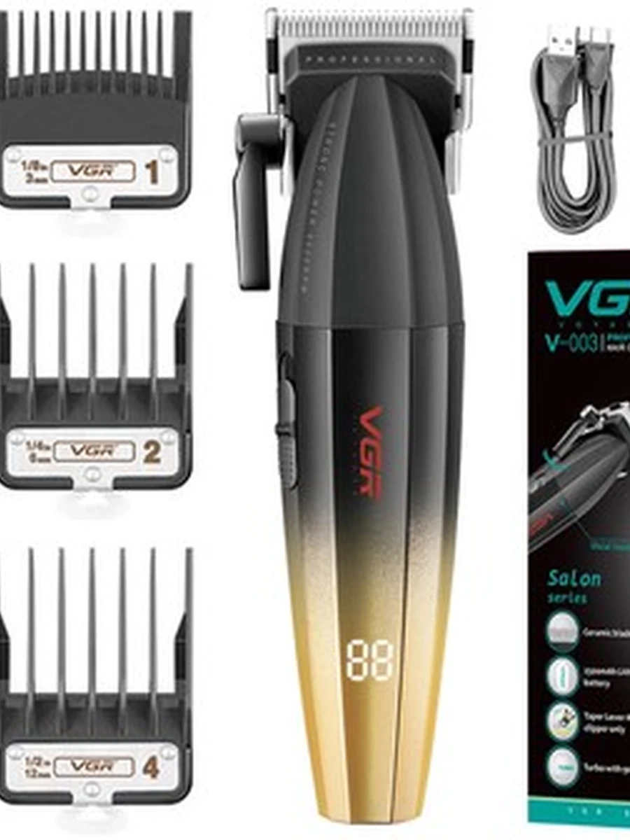 Профессиональная машинка для стрижки VGR V-003