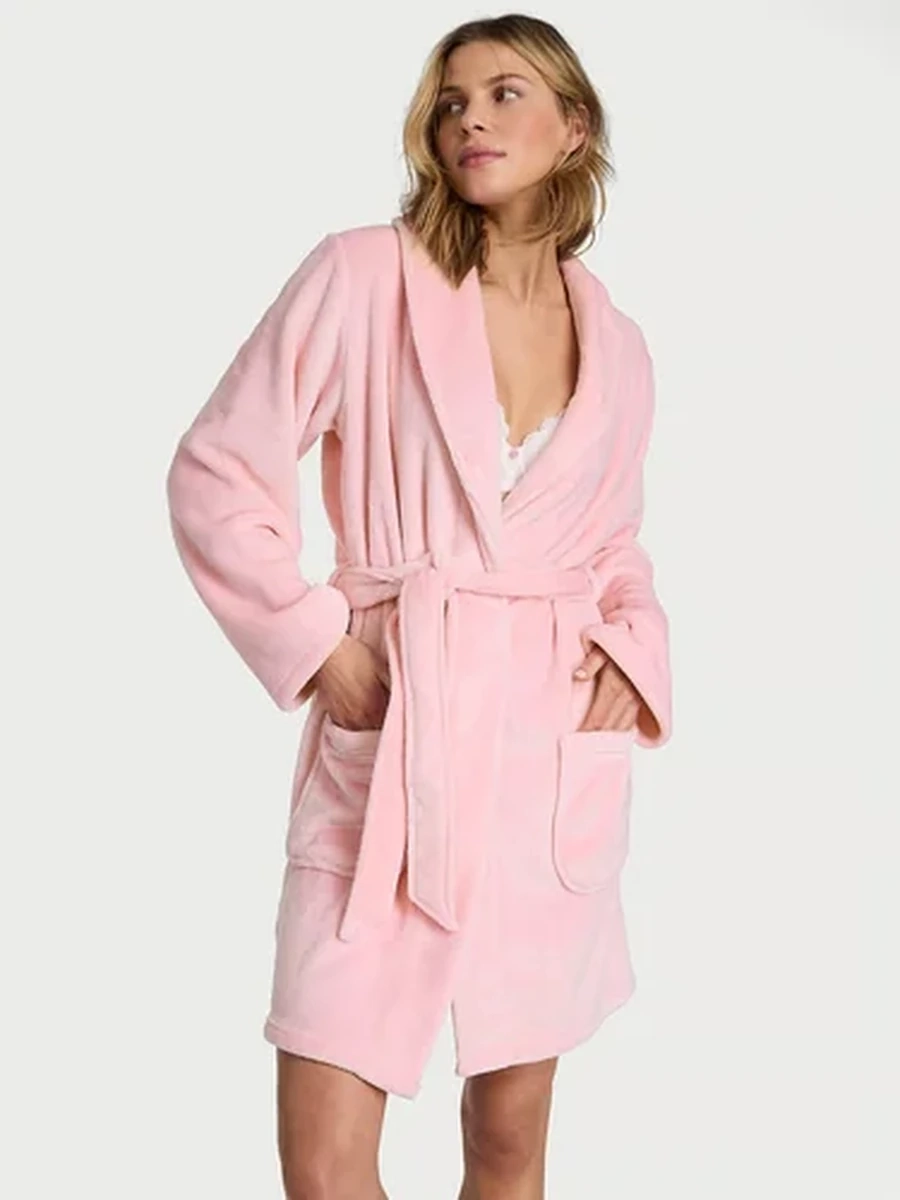 Плюшевый халат от Victoria's Secret