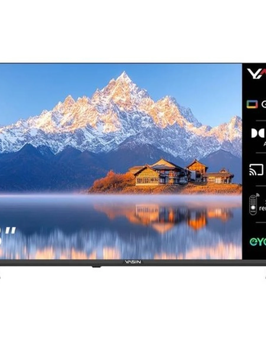 телевизор Yasin Google tv 43 дюймов (110см) Full HD