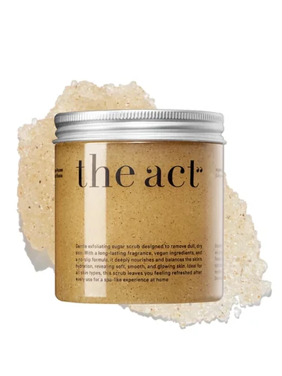 THE ACT Сахарный скраб для тела