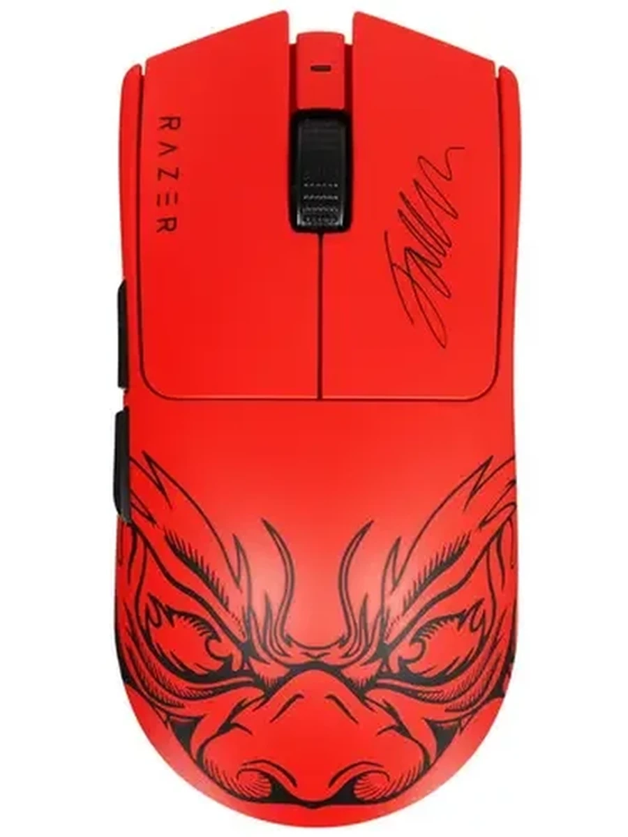 Мышь беспроводная Razer Viper V3 Pro - Faker Ed. [35000dpi, кнопки - 6, RGB, Razer HyperSpeed] , красная