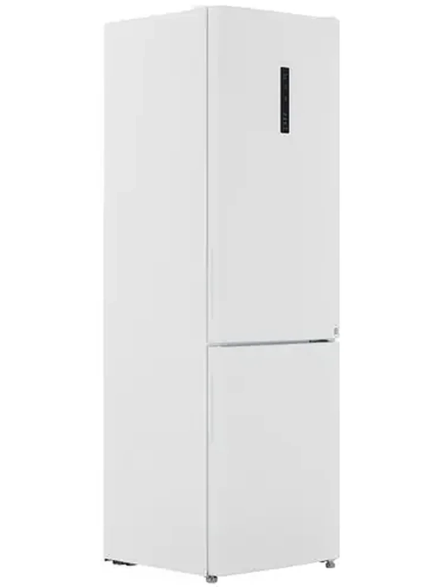 Холодильник полноразмерный с морозильником  Haier CEF538CWG белый [No Frost/нижн.мороз.кам./59.5 см х 200 см х 65 см /368 л/дисплей/зон.свеж.]