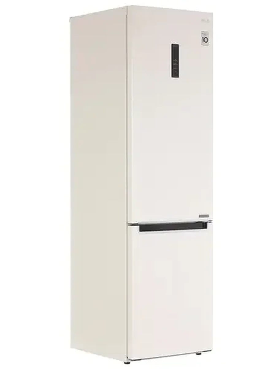 Холодильник LG GA-B509MESL [НМК/59,5x203x68,2/384л/No Frost/Зона свежести/Инвертор/Дисплей] бежевый