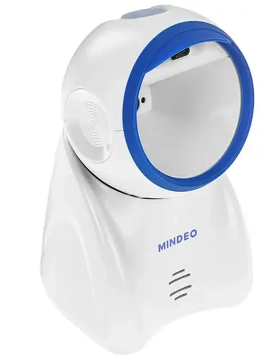 Сканер штрих-кода Mindeo MP725 [стационарный, проводное подключение, Aztec Code, China Finance, China Post, Codabar (NW7), IP50, RJ-45, RS232, USB]