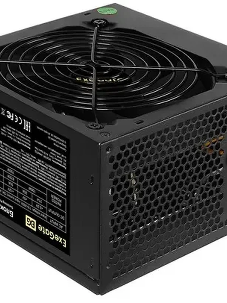 Блок питания ExeGate 750PPH-OEM 750 Вт [80+ Bronze, ATX vATX 12V 2.4, APFC, 120 x 120 мм fan, 4+4 pin x2 CPU, 6+2 pin x4 PCI-E, 8 SATA][EX292343RUS-OE