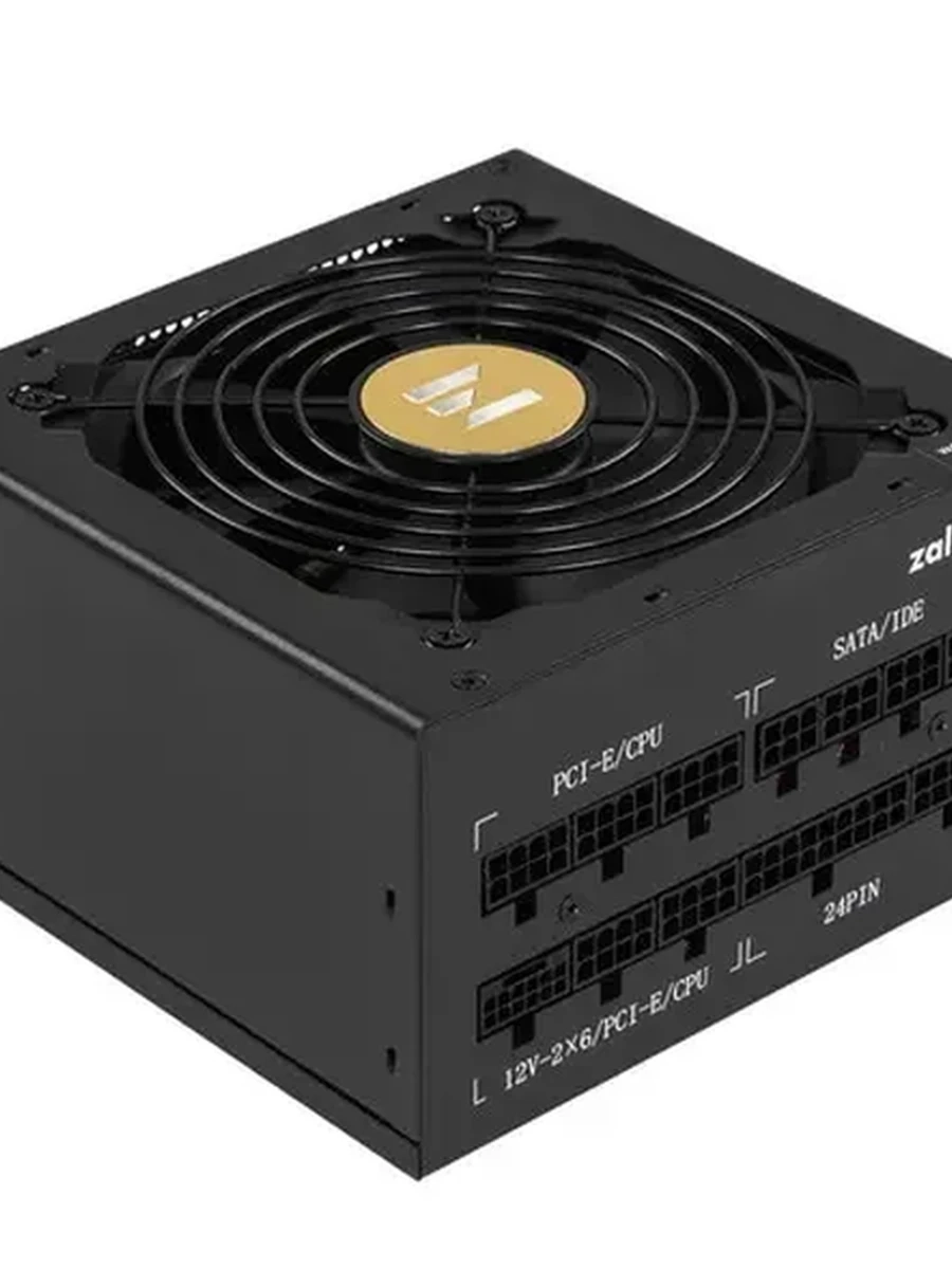 БП Zalman ZM1000-TMX2SE 1000W ATX3.1 & Gen 5.1; 80+ Gold; 120mm FDB Fan, Full-modular / Active PFC; 1x12V-2X6 port