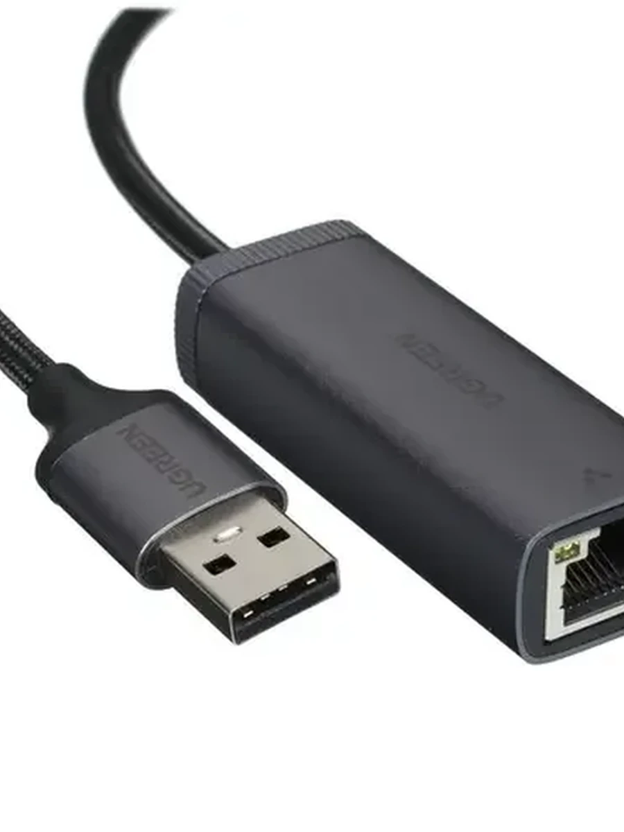 Сетевой адаптер UGREEN CM483 RJ-45 10/100/1000MBps USB 3.0