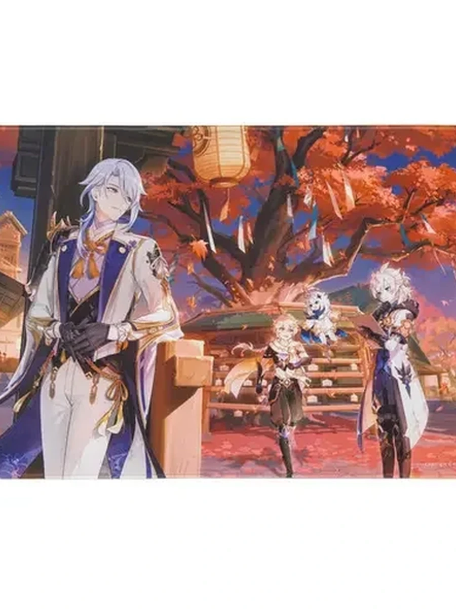 Коврик Genshin Impact Zephyr of the Violet Garden [700x400x4]