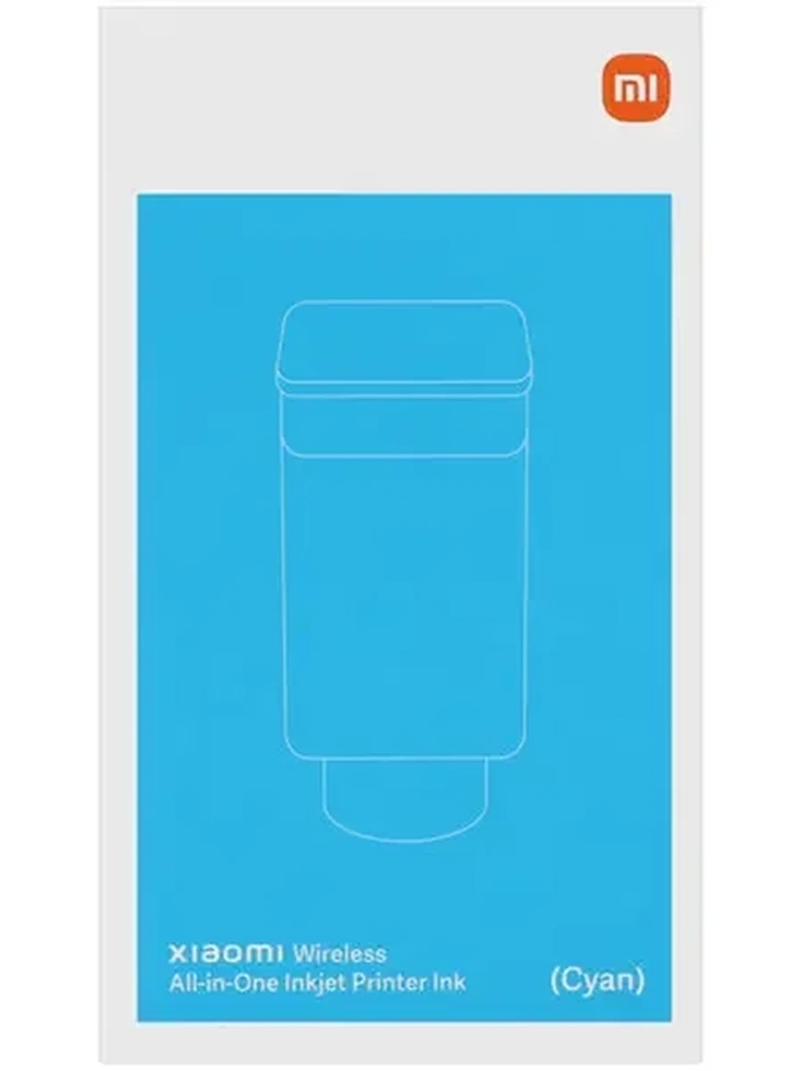Картридж Xiaomi Wireless All-in-One Inkjet Printer Ink (Cyan)