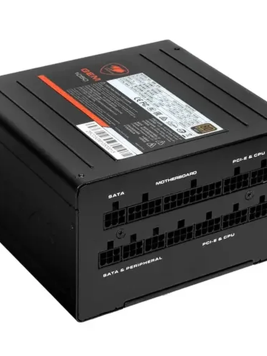 БП Cougar GEM 1050 1050W (80+ Gold, ATX, FM, 24+8+4, 12xSATA, 8xPCI-E) [GEM1050]