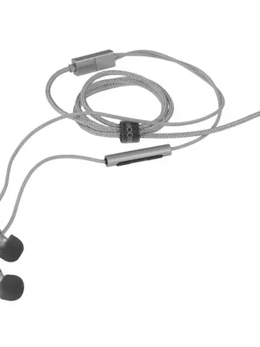 Наушники проводные MOONDROP CONCERTO [внутриканальные, IEM, кабель - 1.2 м/Type-C, серебристый]
