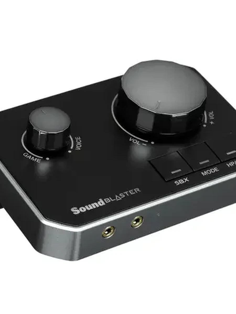 Внешний аудиоинтерфейс Creative Sound Blaster G8 [USB/2вх/2вых/24бит/32кГц–384кГц]