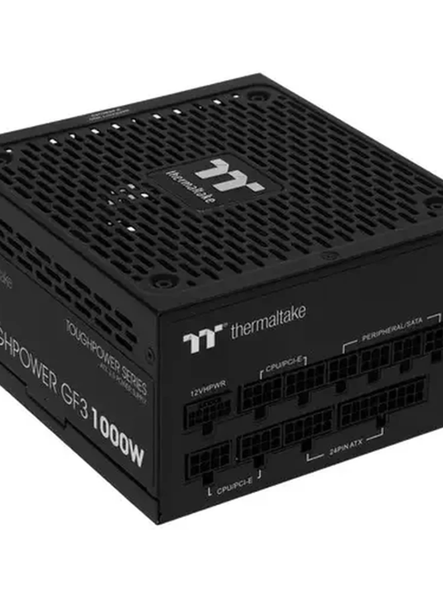 БП Thermaltake Toughpower GF3 1000W 1000W (80+ Gold, ATX 3.0, APFC, 140 mm fan, FM, 24+4+4, 4x(6+2), 12+4 PCI-E, 12xSATA) [PS-TPD-1000FNFAGE-4]