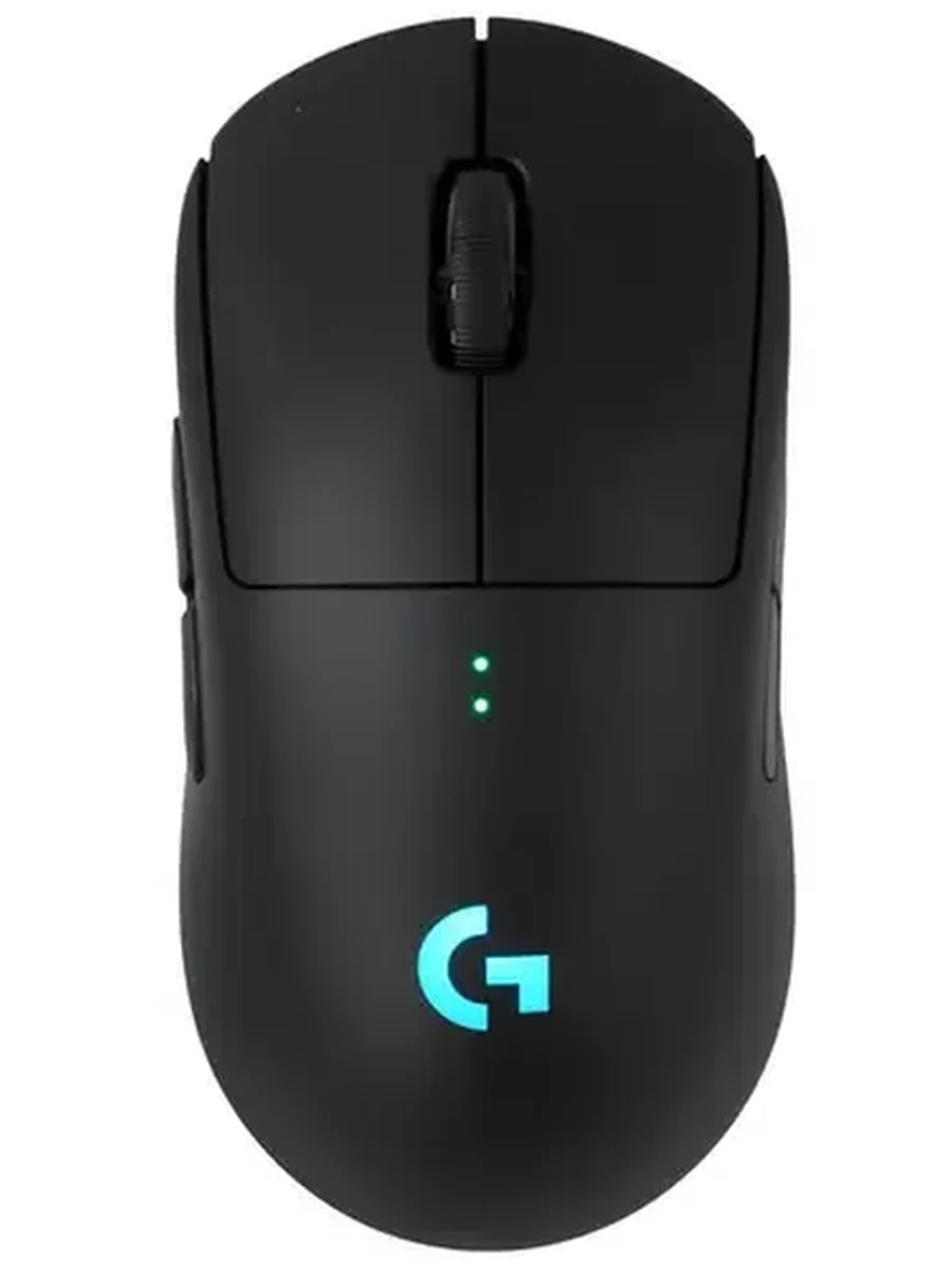 Мышь беспроводная Logitech Mouse G PRO 2 LIGHTSPEED черный [44000 dpi, HERO 2, подсветка, ПО, кнопки - 7]