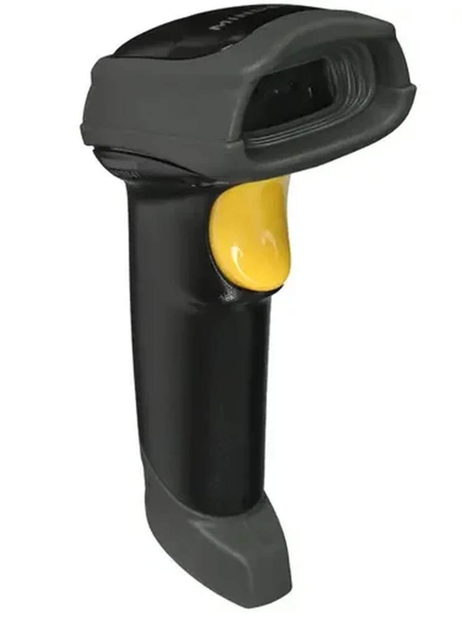 Сканер штрих-кода Mindeo MD6600AT-HD [ручной, 2D имидж, серый] USB