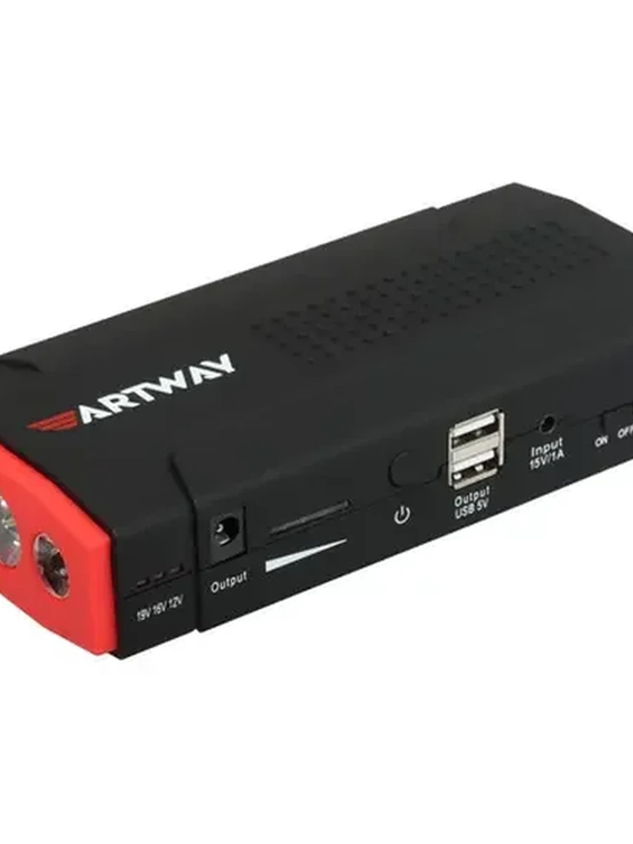 Пусковое устройство Artway JS-1014 [14000 мА/ч, пусковой ток 200A, 2xUSB, фонарь]
