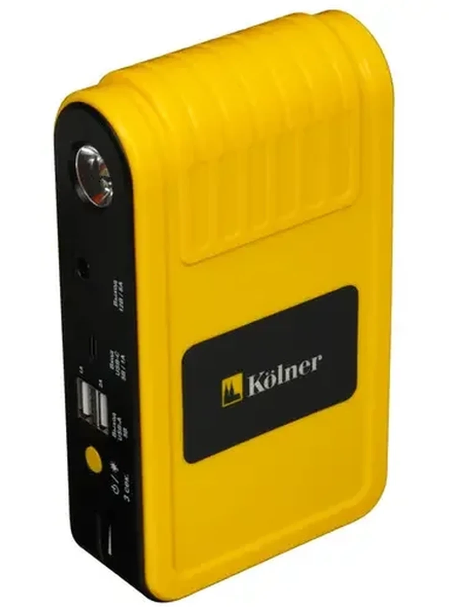 Пусковое устройство Kolner KBJS 600/12 [12 В, фонарь, 2x USB]