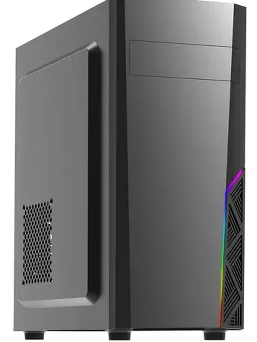 Корпус ZALMAN T8 Midtower Black, USB 3.0, 0.35 mm, ATX PSU, RGB LED strip, 1x120 mm fan, без БП