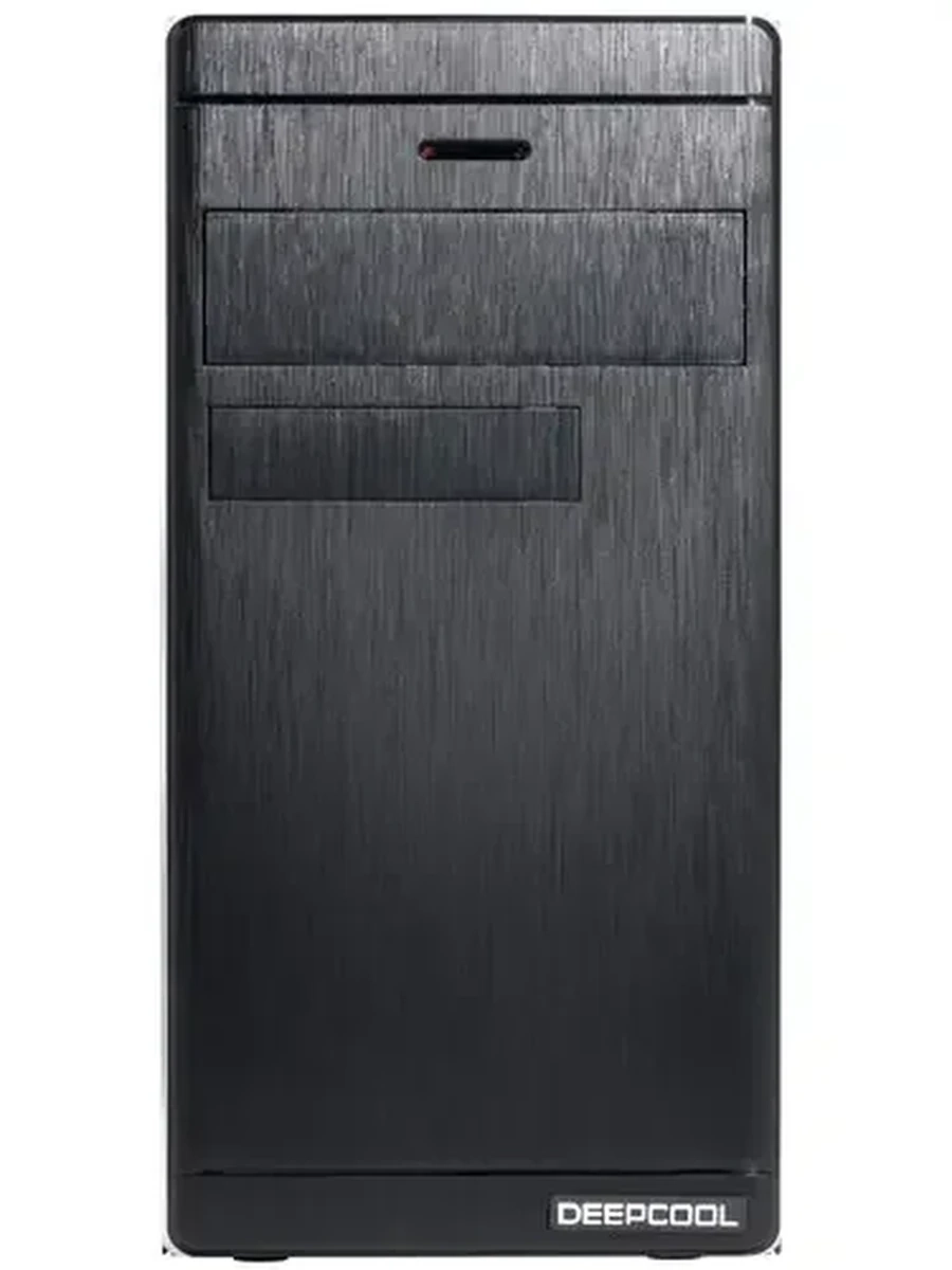 Корпус DeepCool Wave V2 Black, Mini-Tower, Micro-ATX, USB3, 0.5mm, без БП