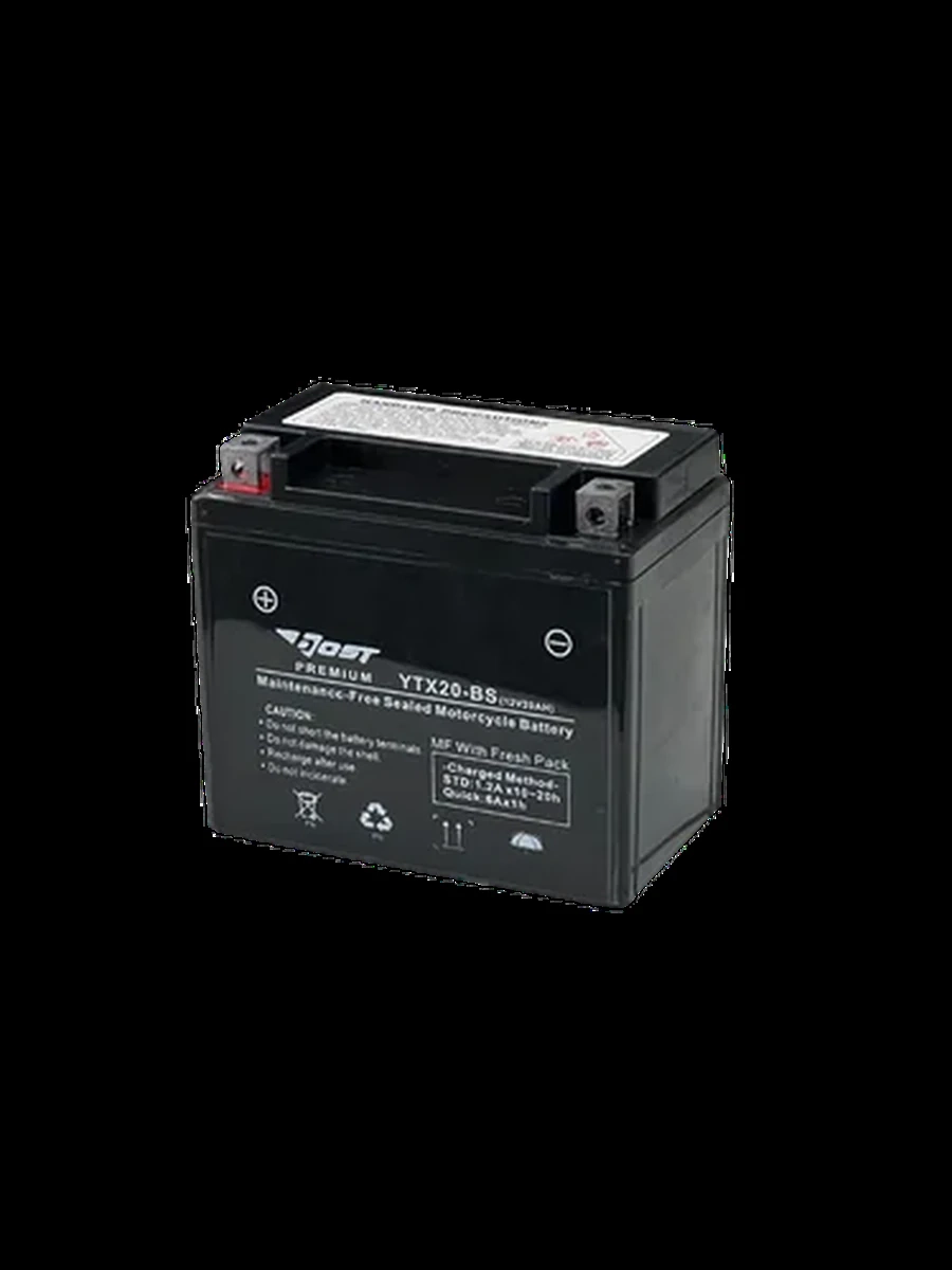 АКБ Moto Bost Premium 12V 20Ah  (YTX20-BS)