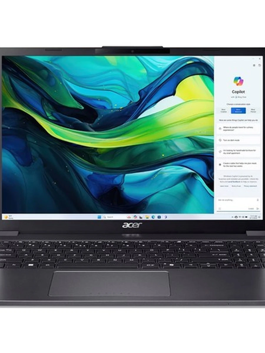 Ноутбук Acer Aspire Go AG15-51P-510U Intel Core i5-1334U 8GB DDR5 256GB SSD NVMe IPS 1920x1200 W11 Steel Gray