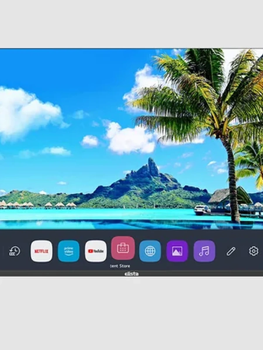 Телевизор Elista TV B55UHD4EKC, 55”, 4K UHD, WebOS TV
