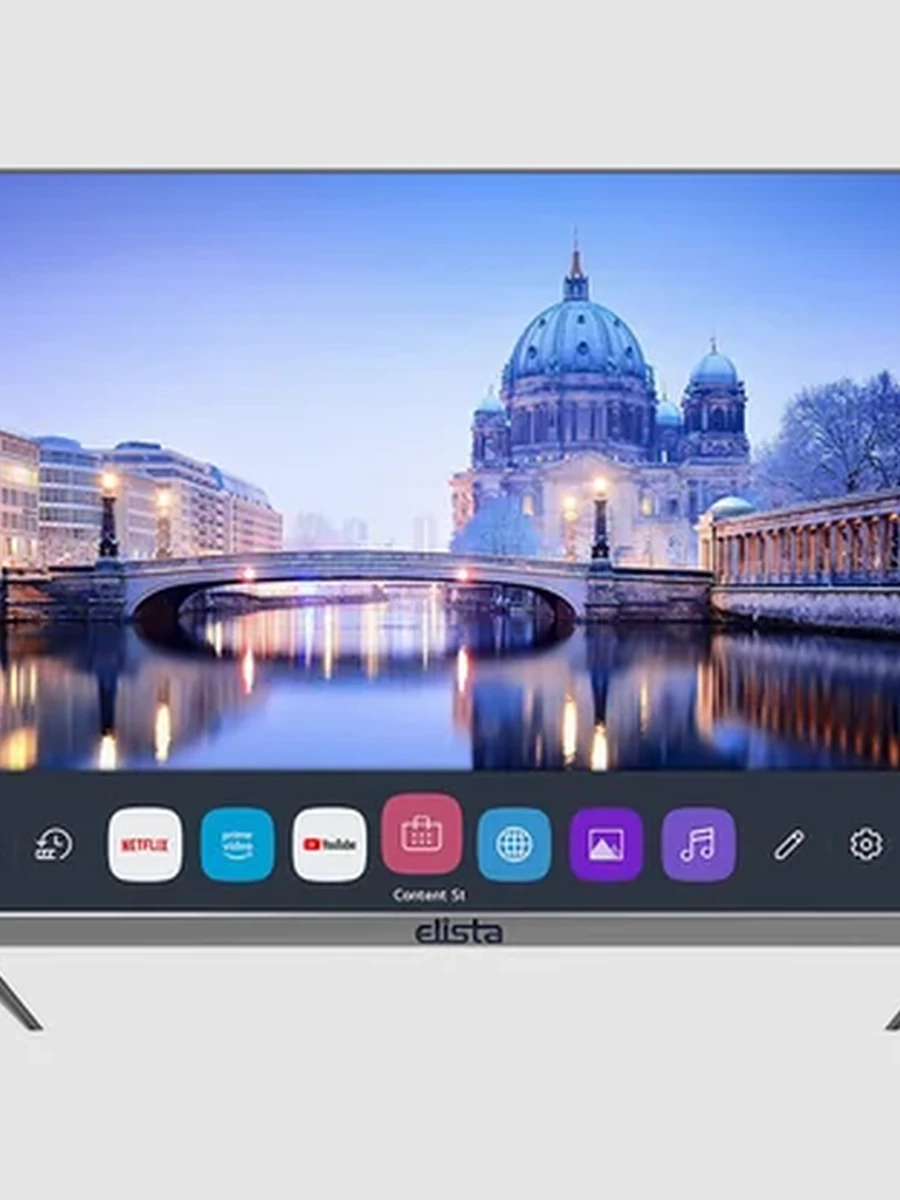 Телевизор Elista TV B75UHD4EKC, 75”, 4K UHD, WebOS TV