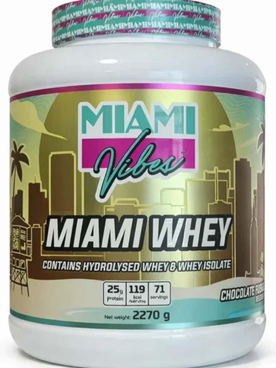 Протеин Miami Vibes Whey 2.2кг 71 порц.