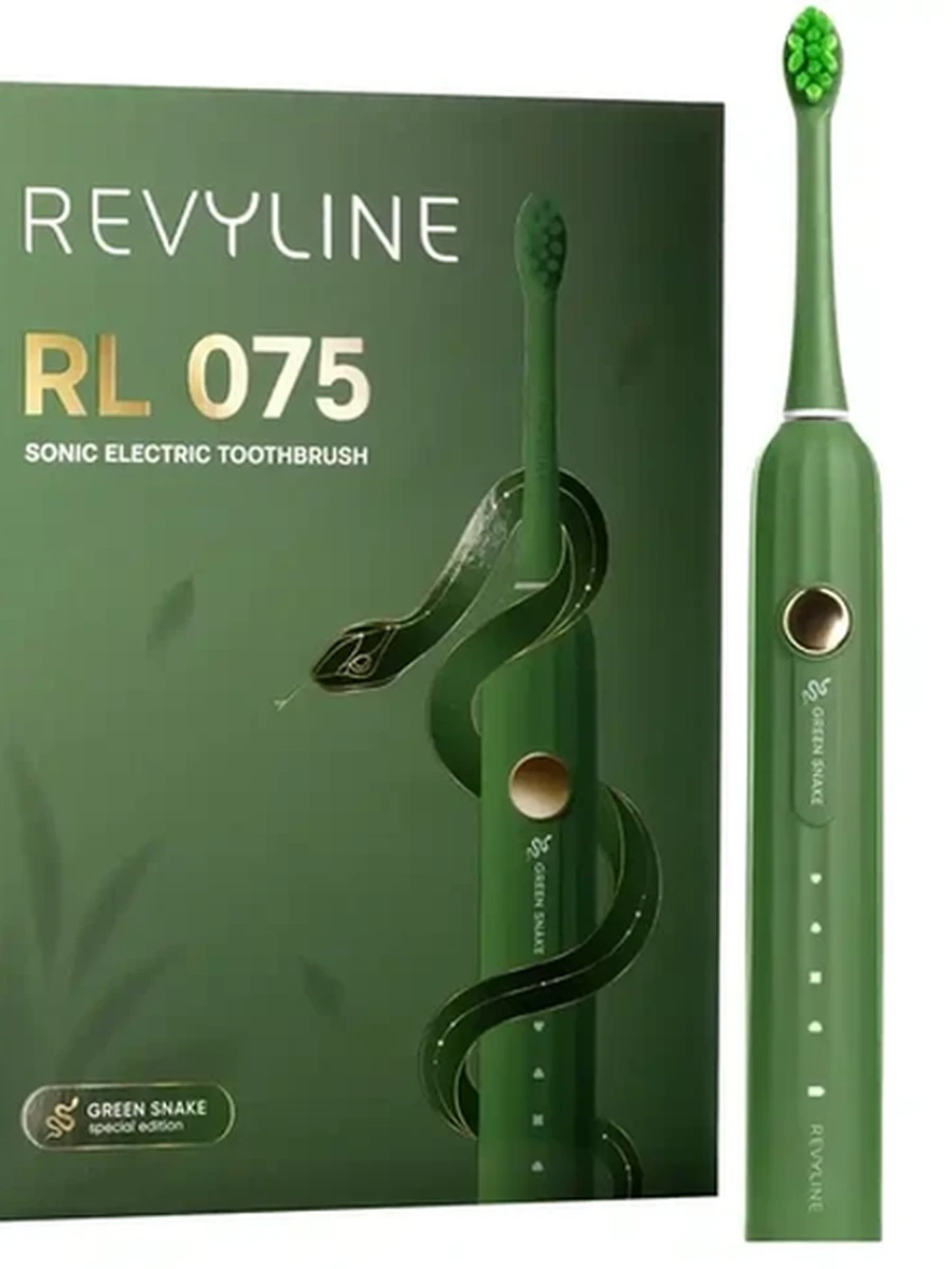 RL 075 (зеленая) Звуковая щетка Revyline