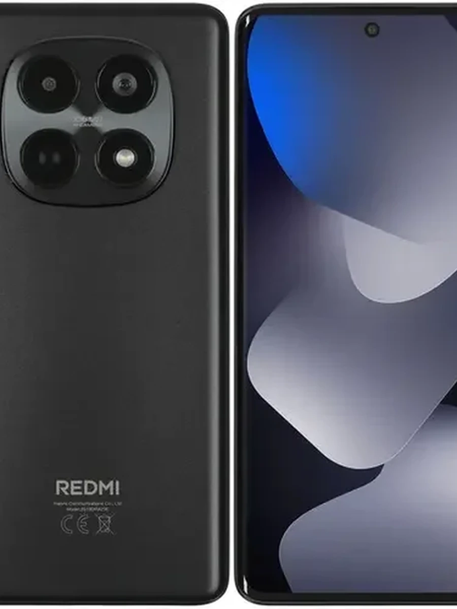 Смартфон Xiaomi Redmi Note 15 8/128 [6.77"/LTE/NFC/Cam108Mpx/6000mAh/Black]