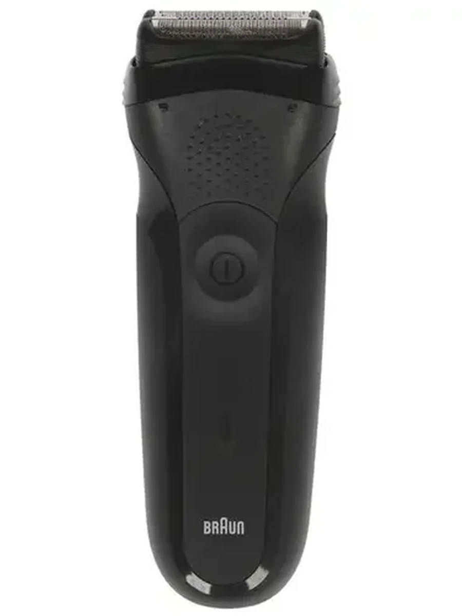 Электробритва Braun 300s черный/черный [бритье: сухое, головок - 3, сеточная, питание - от сети, от аккумулятора]