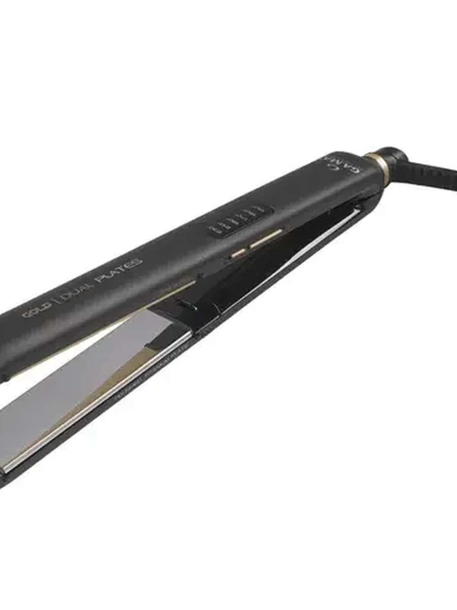 Выпрямитель для волос GA.MA CP14 LED DUAL PLATE GOLD - S черный [режимов-6 шт, 120 мм, покрытие-керамическое, титановое]