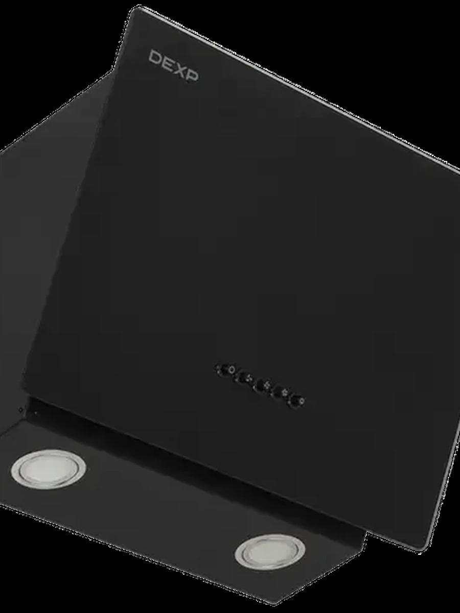 Вытяжка DEXP SC50B-650 [наклон, 50 см, 650 м³/ч, кнопки, стекло -1, черн]