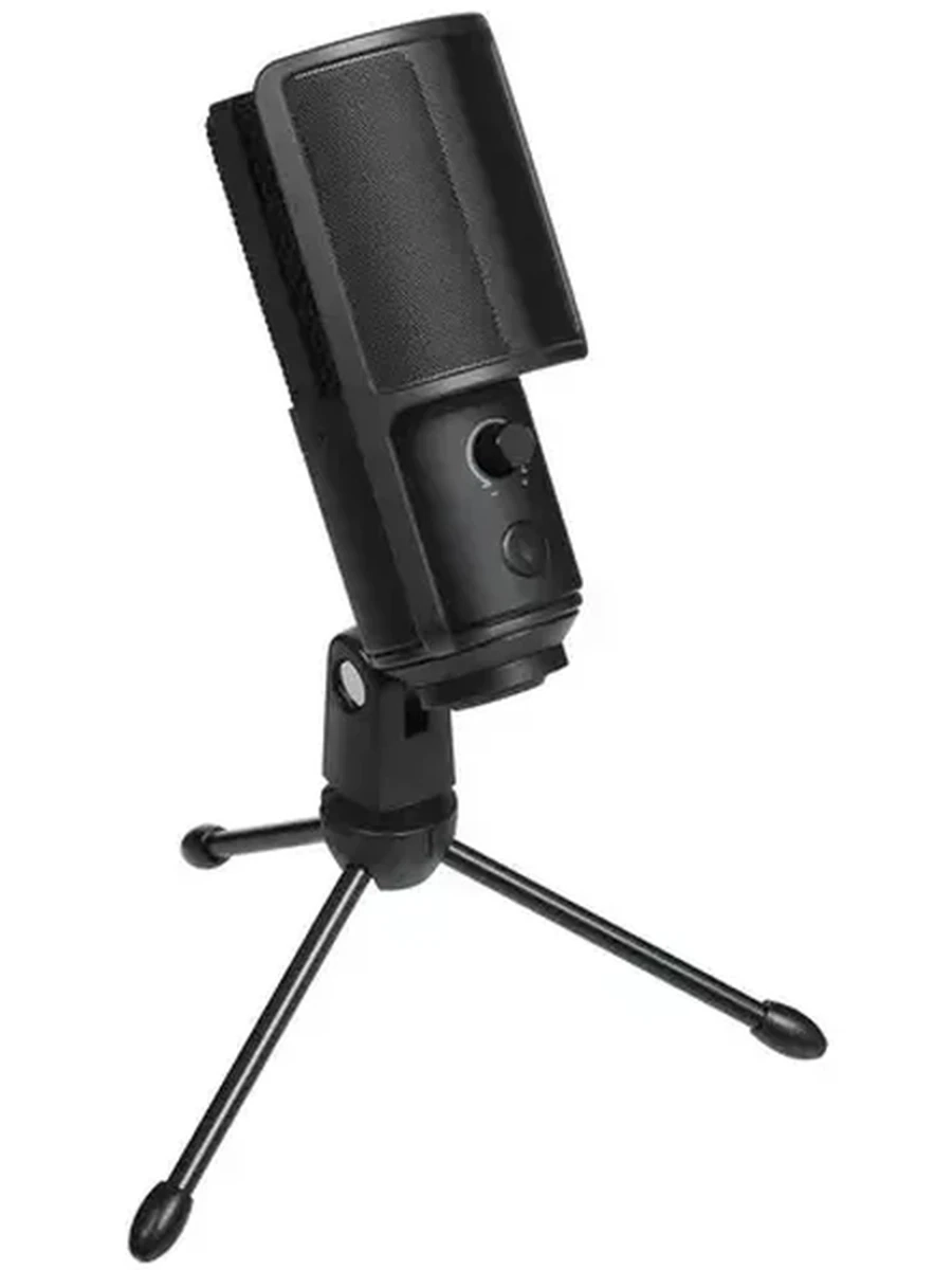 Микрофон Fifine K669 PRO1 [настольный/компьютерный/конденсаторный/USB] Черный