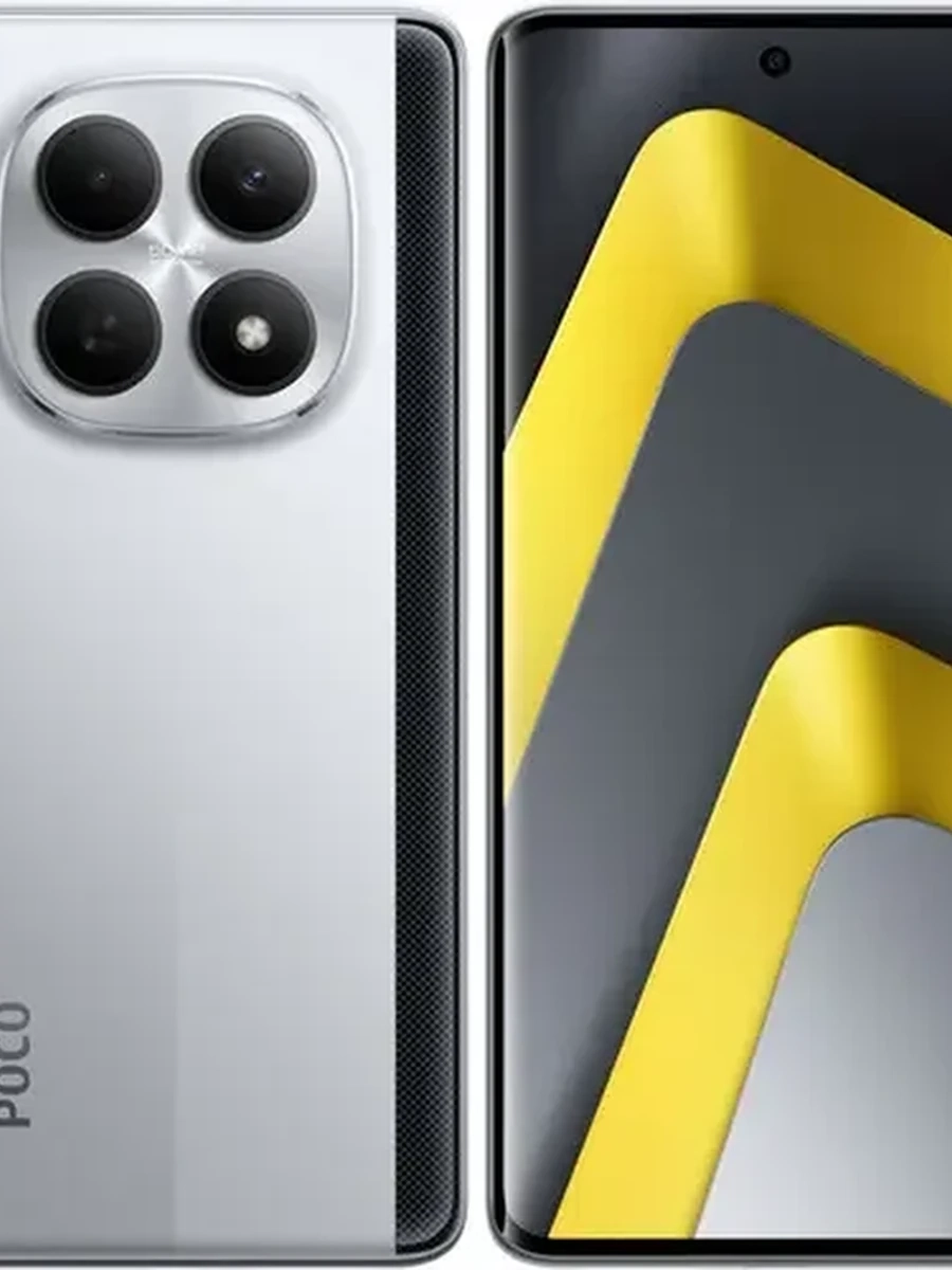 Смартфон Poco M8 5G 8/256 [6.77"/5G/NFC/Cam50Mpx/5520mAh/Silver]