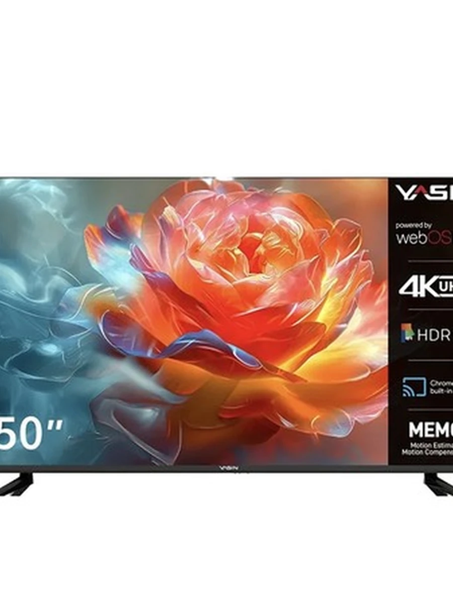 телевизор Yasin 50’дюймов (127см) UHD 4K webOShub