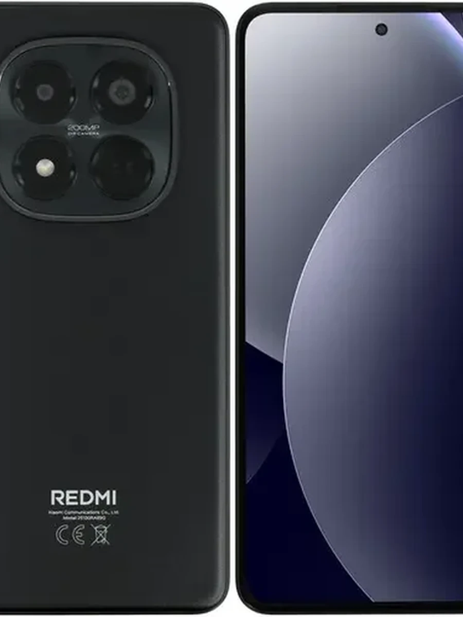 Смартфон Xiaomi Redmi Note 15 Pro 12/512 [6.77"/LTE/NFC/Cam200Mpx/6500mAh/Black]