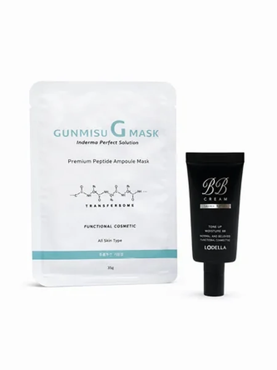 GUNMISU G Mask/Lodella - Tone Up Moisture BB Cream с SPF 50+/PA++++
