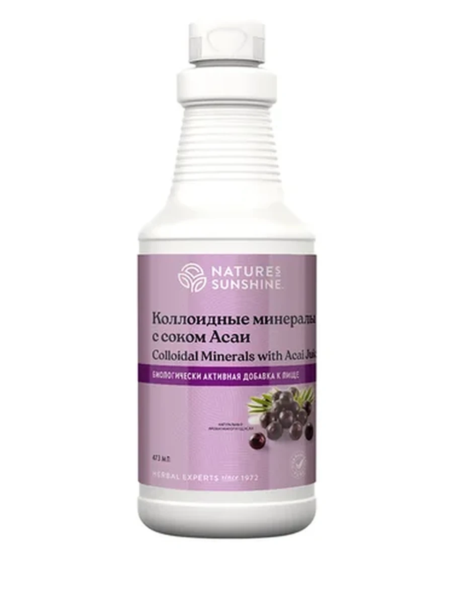 Колоидные минералы с соком асаи NSP / Colloidal Minerals with Acai Juice NSP