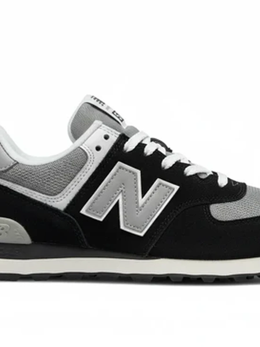 Классические кроссовки New Balance 574 из натуральной замши и текстиля