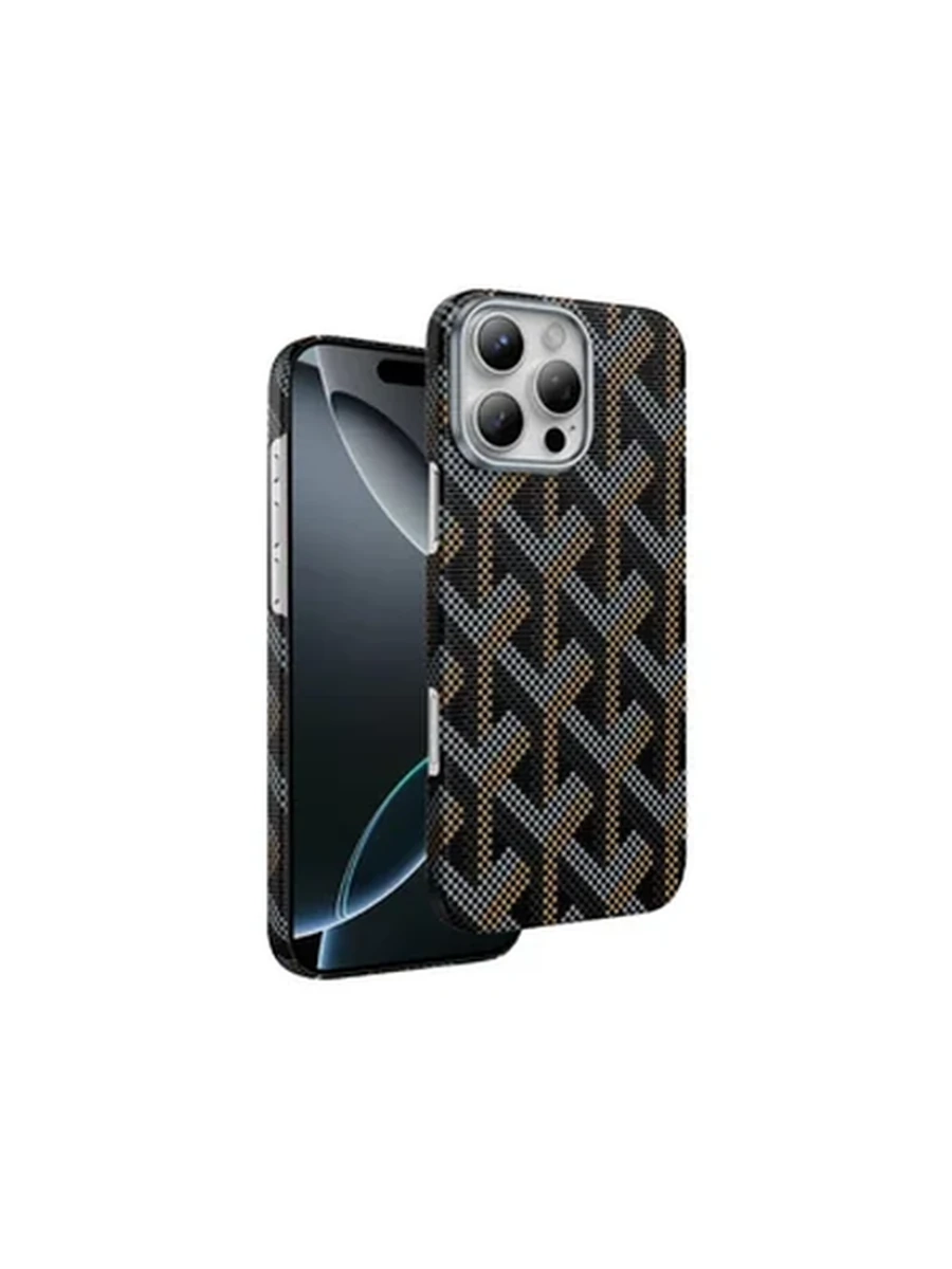 Чехлы KEEPHONE KP-MC0227 KEVLAR PRAGUE MagSafe Iphone 16Pro Max Meteor