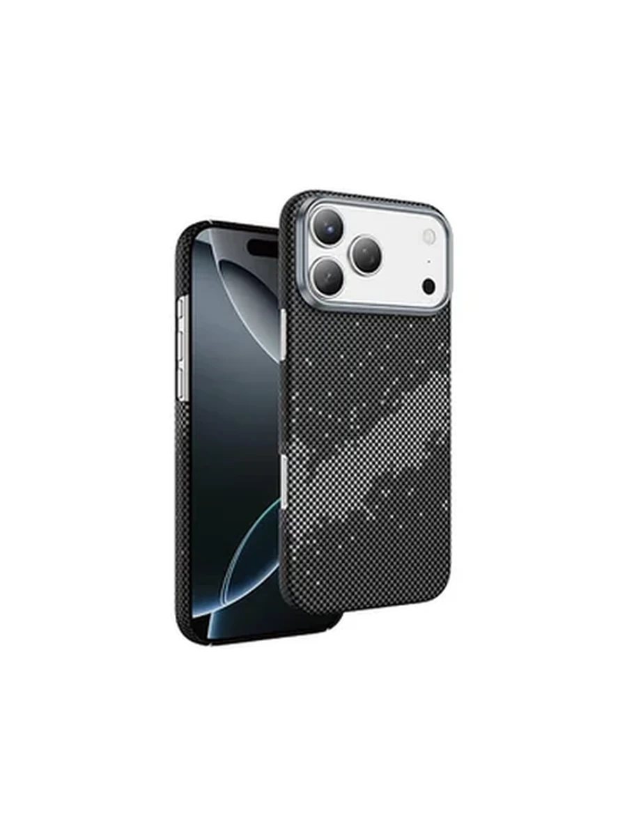 Чехлы KEEPHONE KP-MC0184 KEVLAR STARRY Iphone 17Pro Max Starry Black