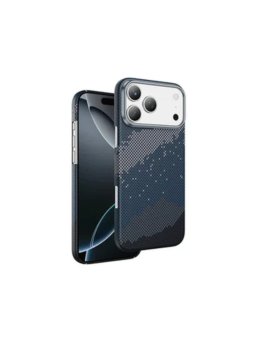 Чехлы KEEPHONE KP-MC0184 KEVLAR STARRY Iphone 17Pro Starry Blue