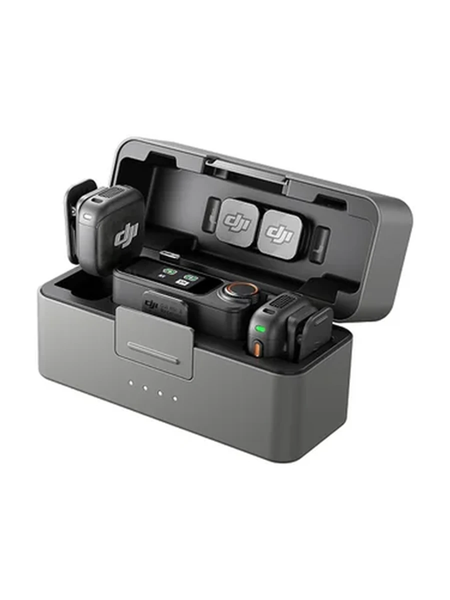 Беспроводной Петличный DJI Mic 3 (2 TX + 1 RX + зарядный кейс)