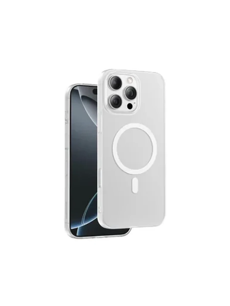 Чехлы KEEPHONE KP-MC0205 AIRGRIP MagSafe Iphone 16Pro White
