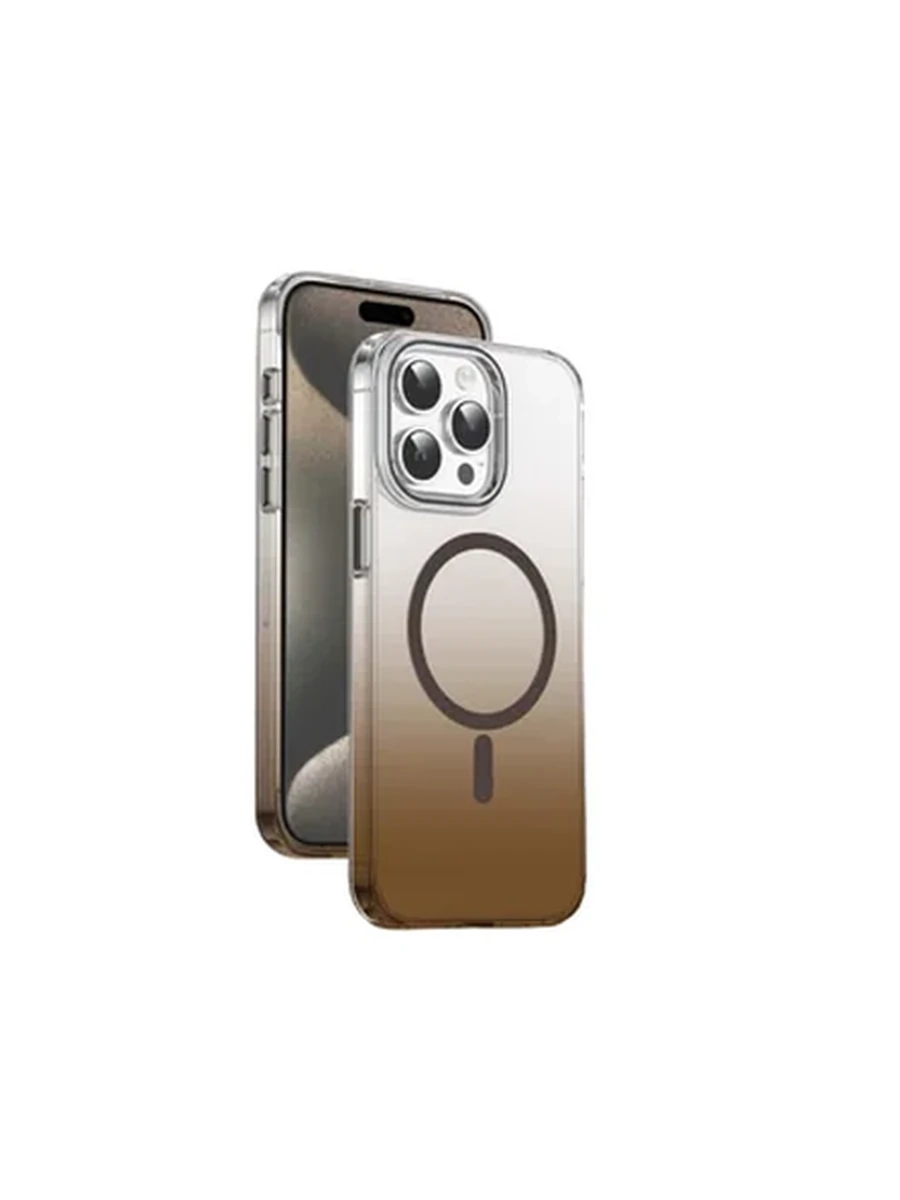 Чехлы KEEPHONE KP MC0133 AURORA PRO MagSafe Iphone iP 15Pro Max Titanium Grey